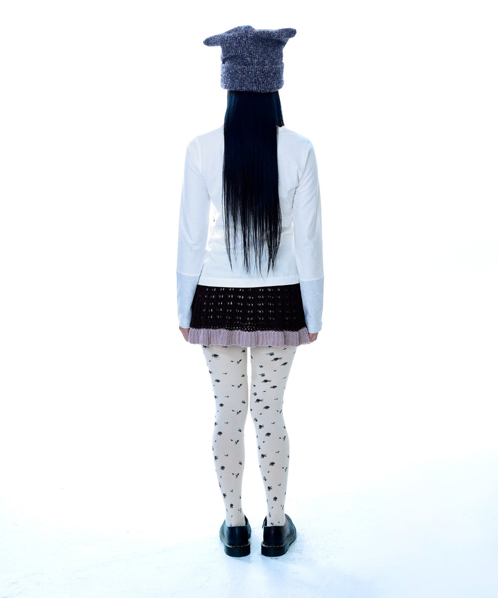 COYSEIO BLUSH LONGSLEEVES WHITE