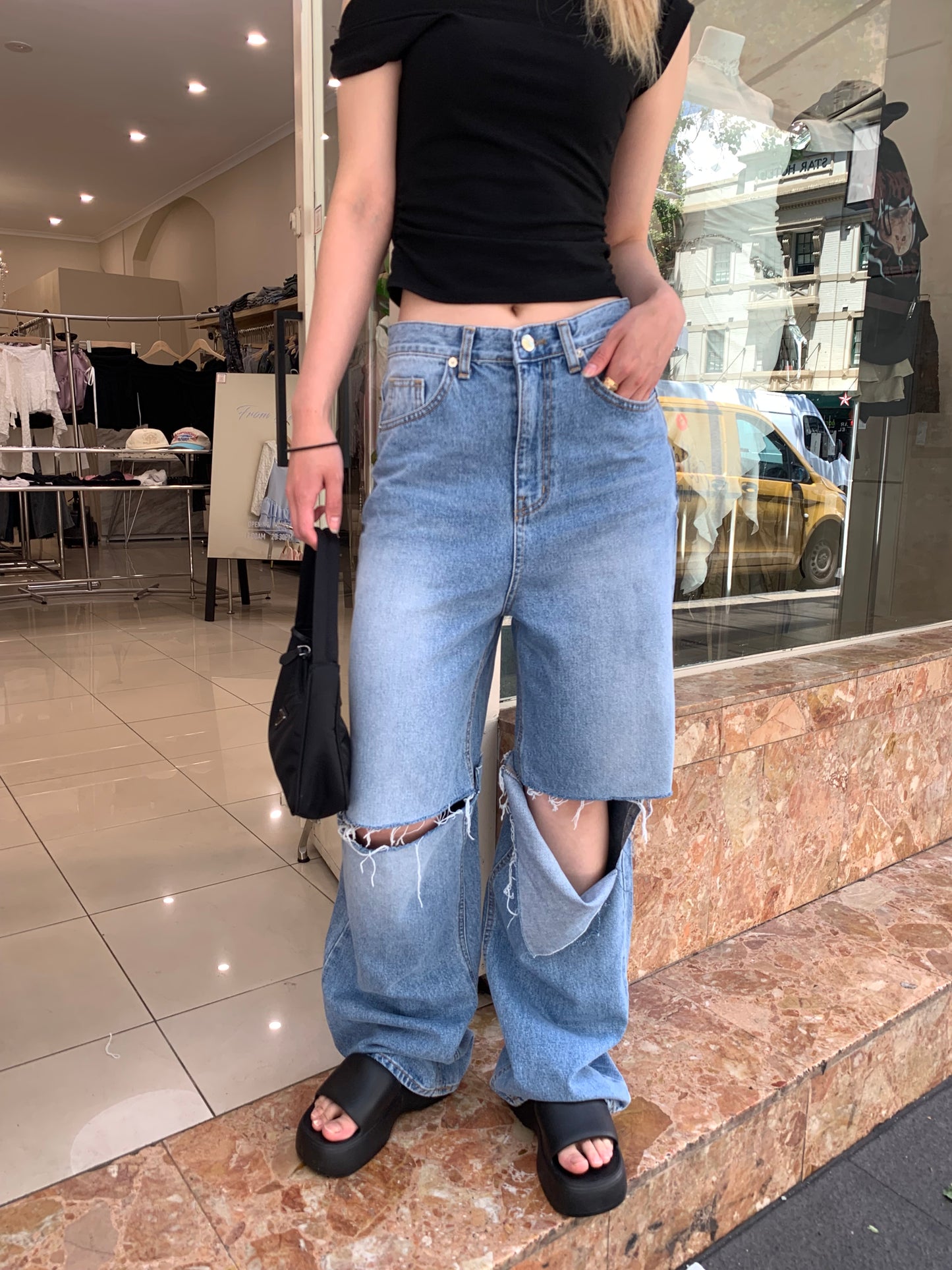 Convertible 2-in-1 jeans