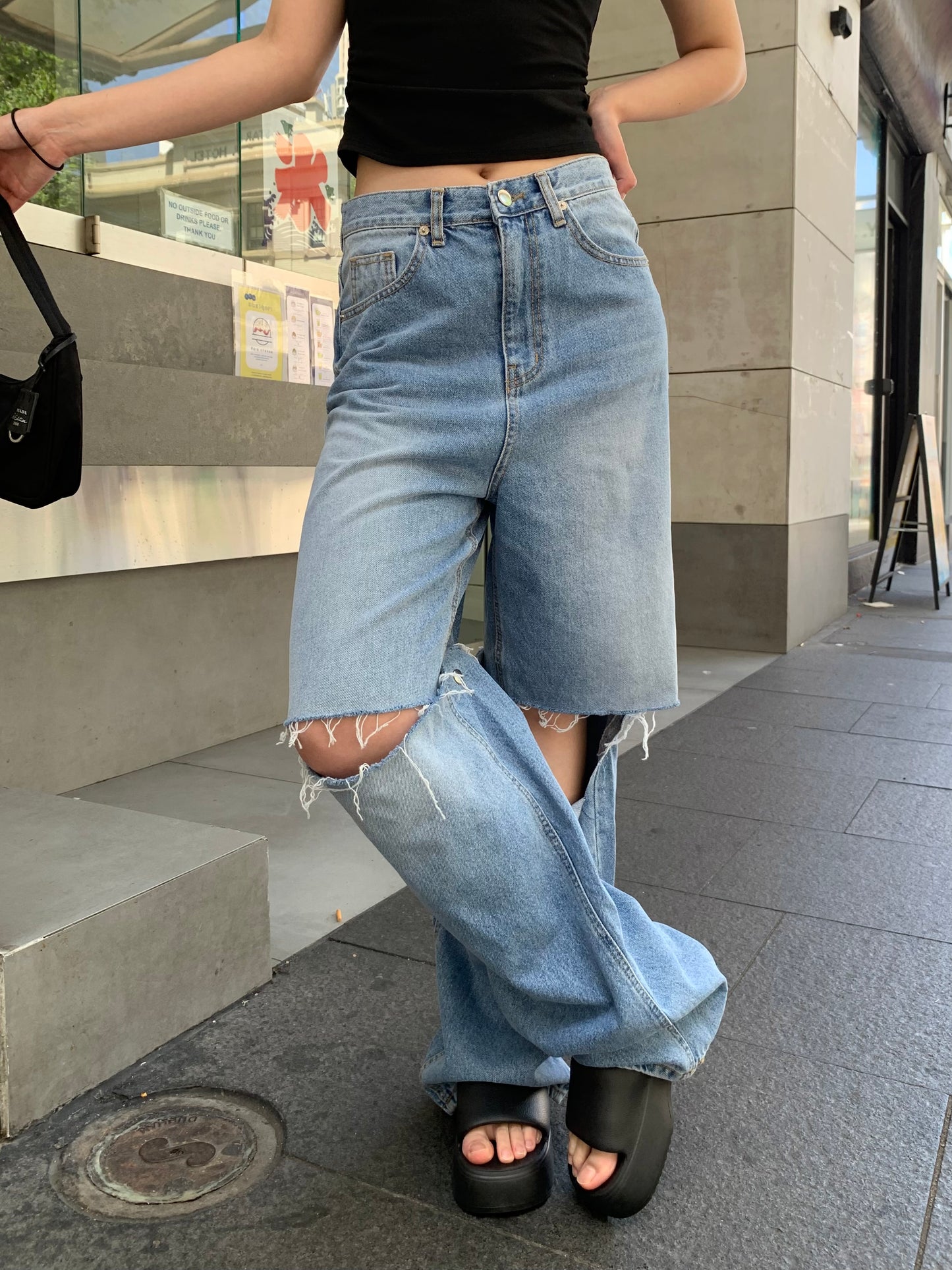 Convertible 2-in-1 jeans