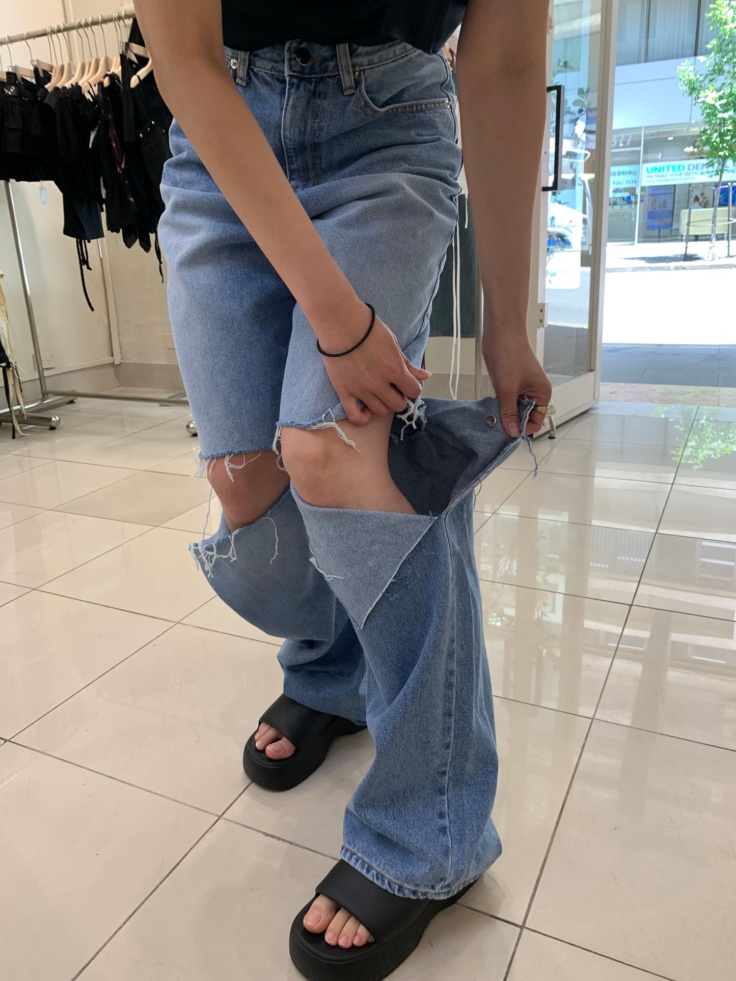 Convertible 2-in-1 jeans