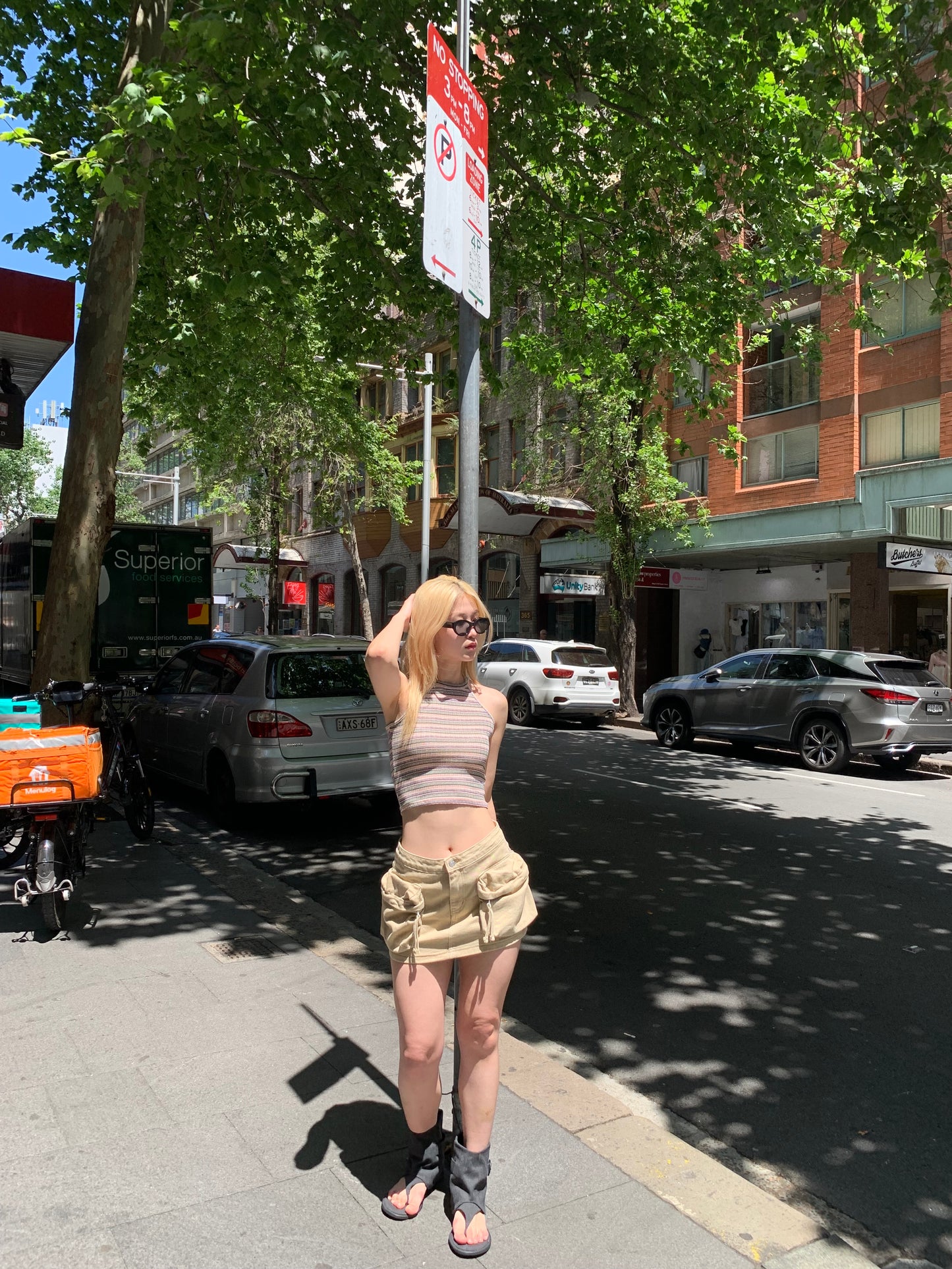 Big pocket skirt