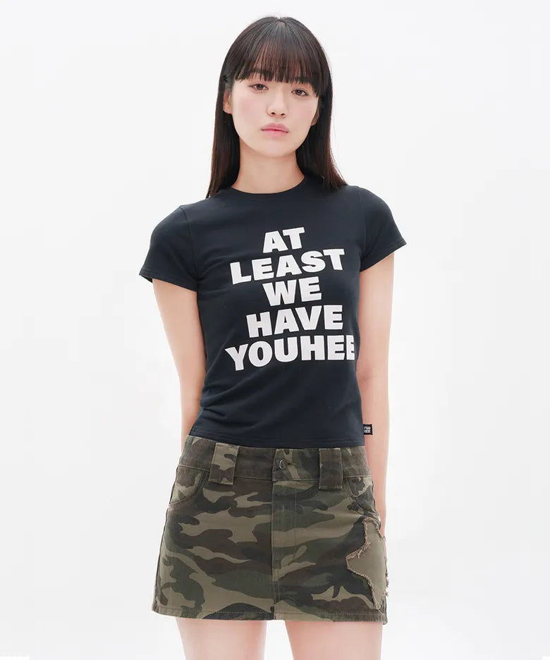 Youhee lettering t-shirt