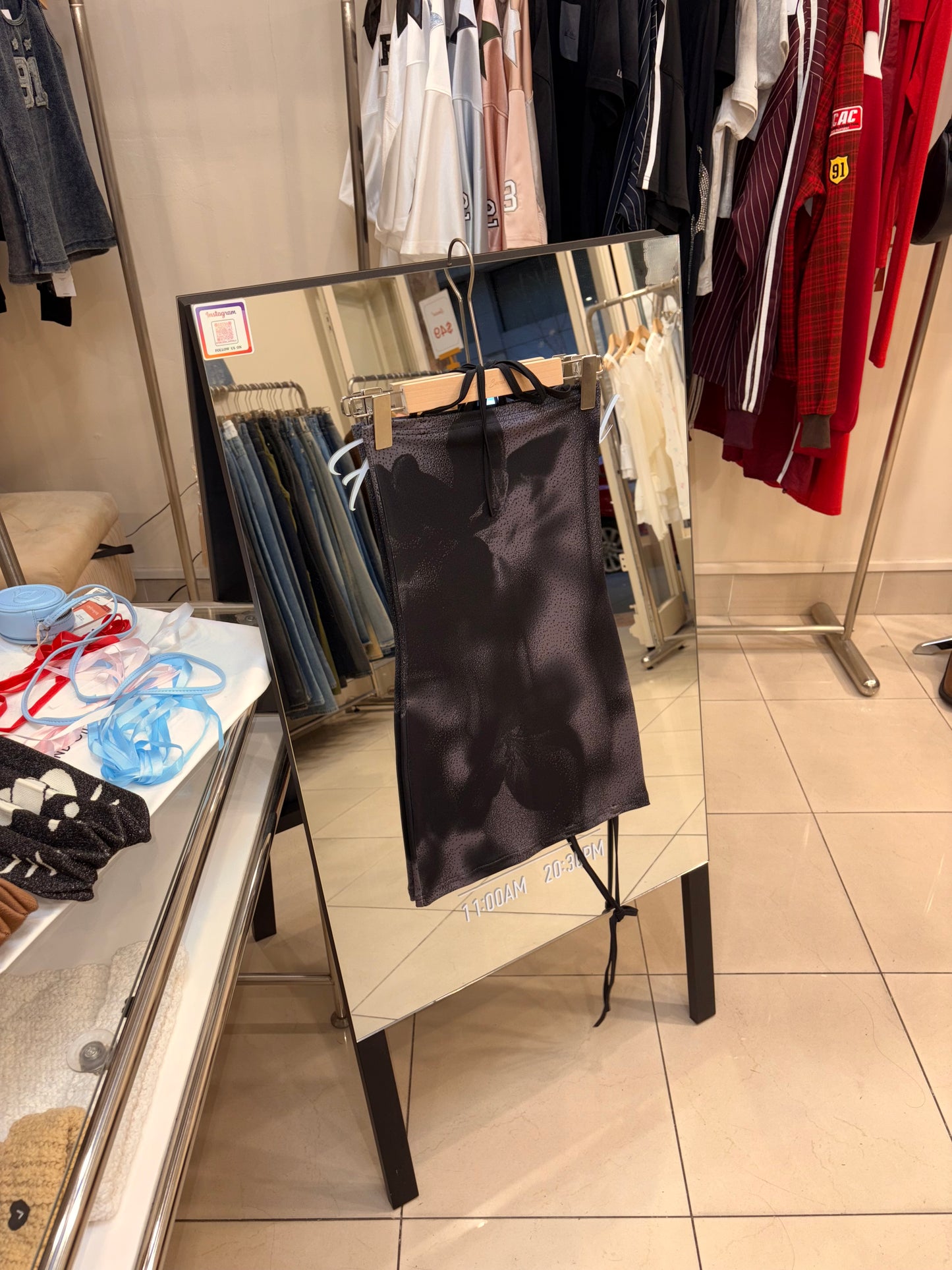 Assay dusty mini dress