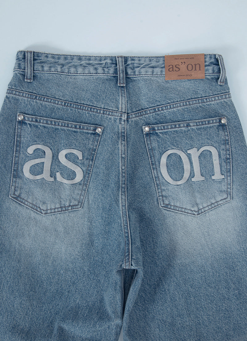 ASON DUSK DENIM PANTS LIGHT BLUE