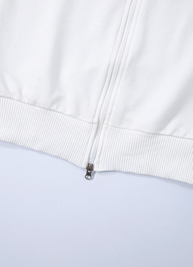 ASON SALT ZIPUP WHITE