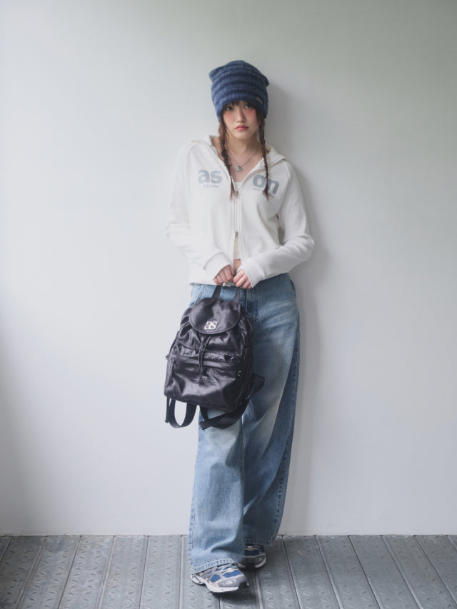 ASON SALT ZIPUP WHITE