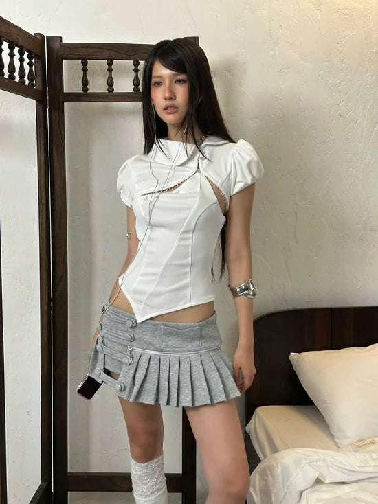 IUE STUDIO DECON-CONCUBINE SKORT