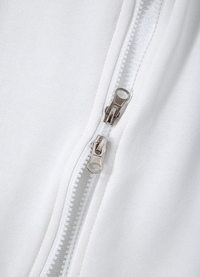 ASON SALT ZIPUP WHITE