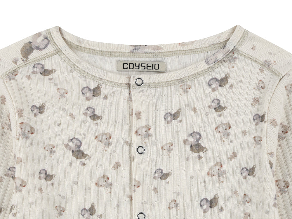 COYSEIO COTTON CUDDLE LONGSLEEVES IVORY