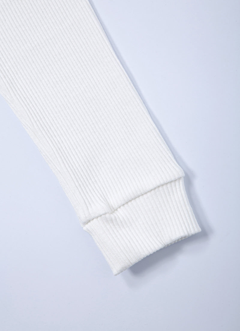 ASON SALT ZIPUP WHITE