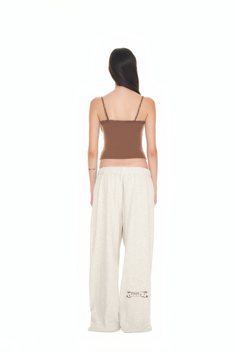 TOOMUCHTAX PRINTED WAFFLE PANTS [JENNIE WEARS]