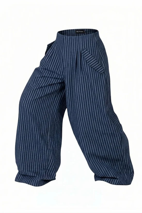 IUE STUDIO BLUEBERRY BAGGY PANTS