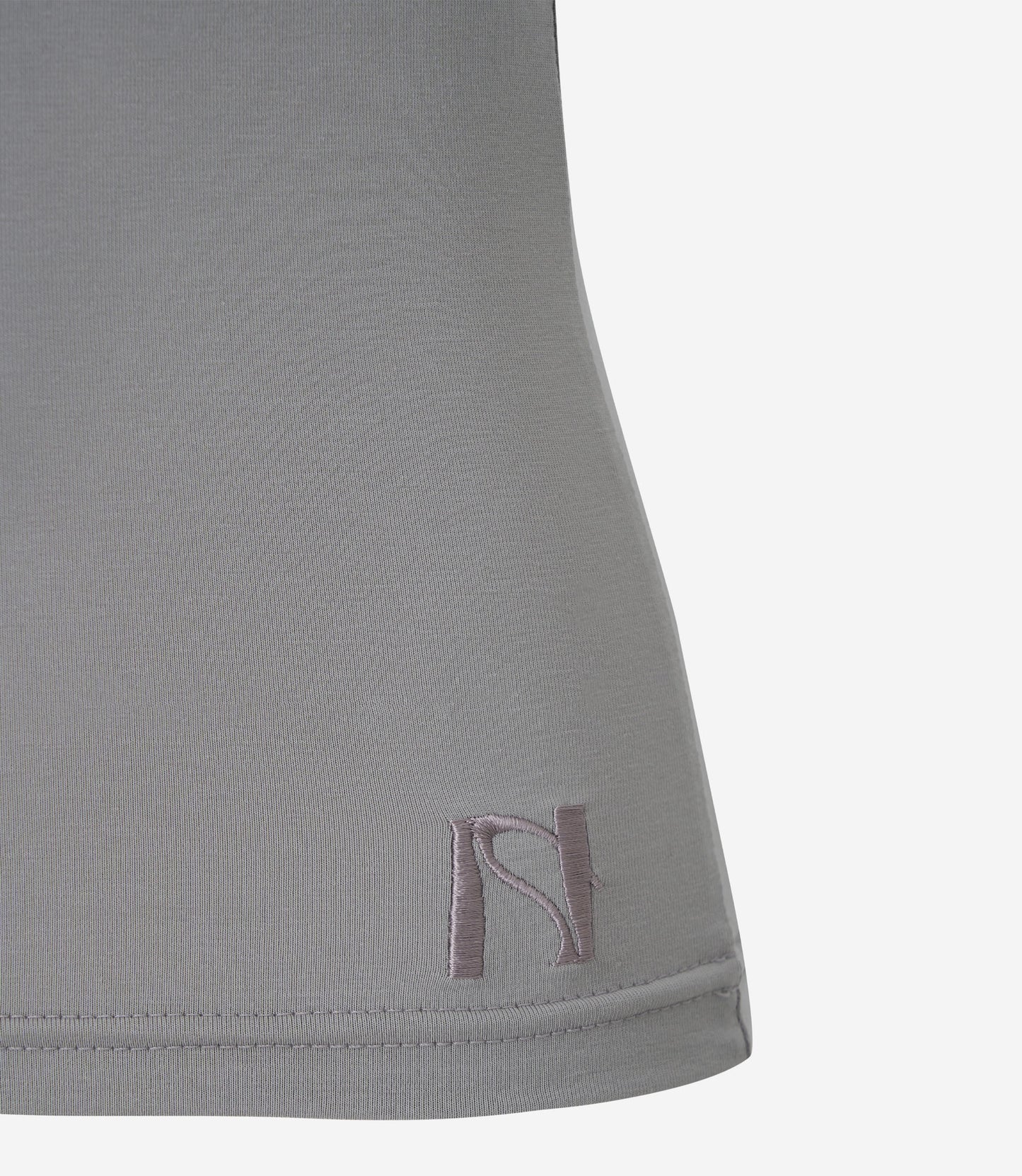NEWALRIN RIBBON LACE SLEEVELESS TOP GREY/WHITE/BLACK