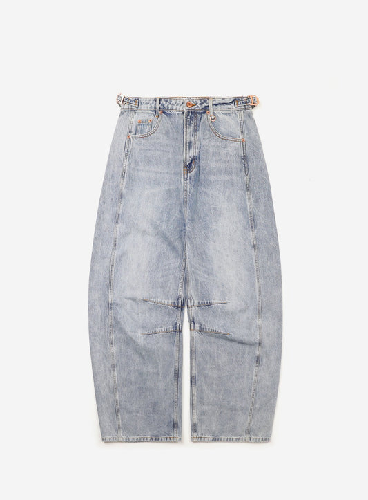 Charlie Barrel Jeans - Light Blue