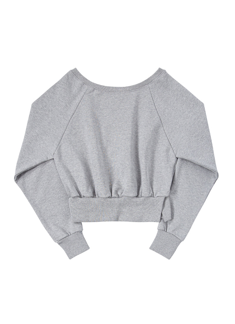 ASON MANDY SWEATSHIRT GREY