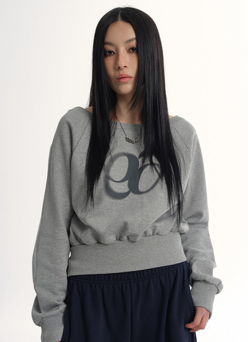 ASON MANDY SWEATSHIRT GREY