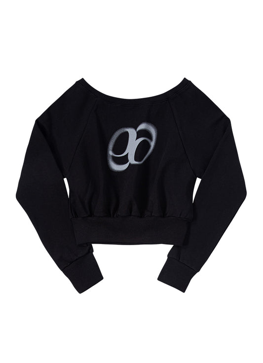 ASON MANDY SWEATSHIRT BLACK