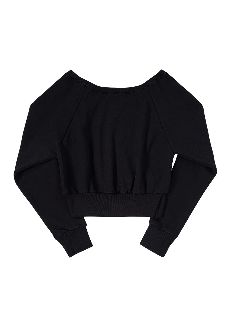ASON MANDY SWEATSHIRT BLACK