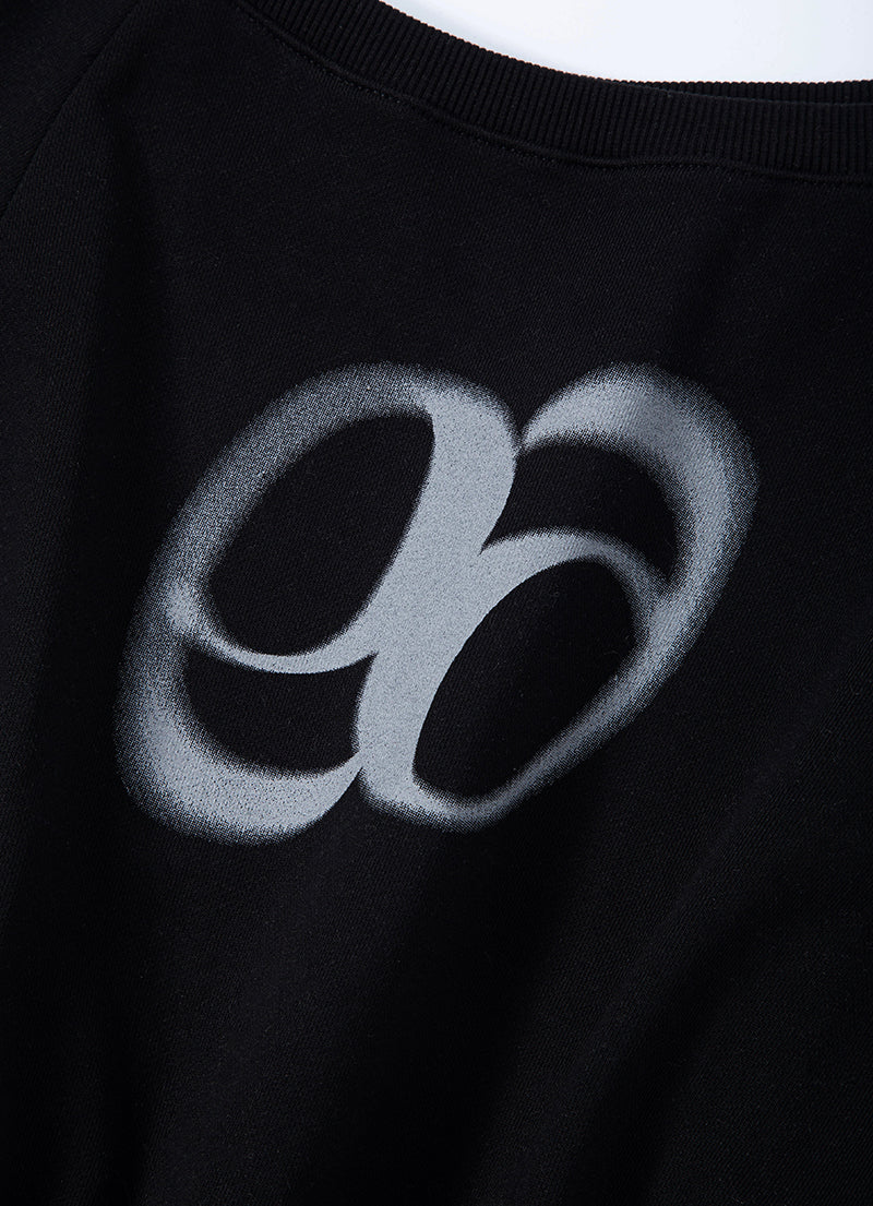 ASON MANDY SWEATSHIRT BLACK
