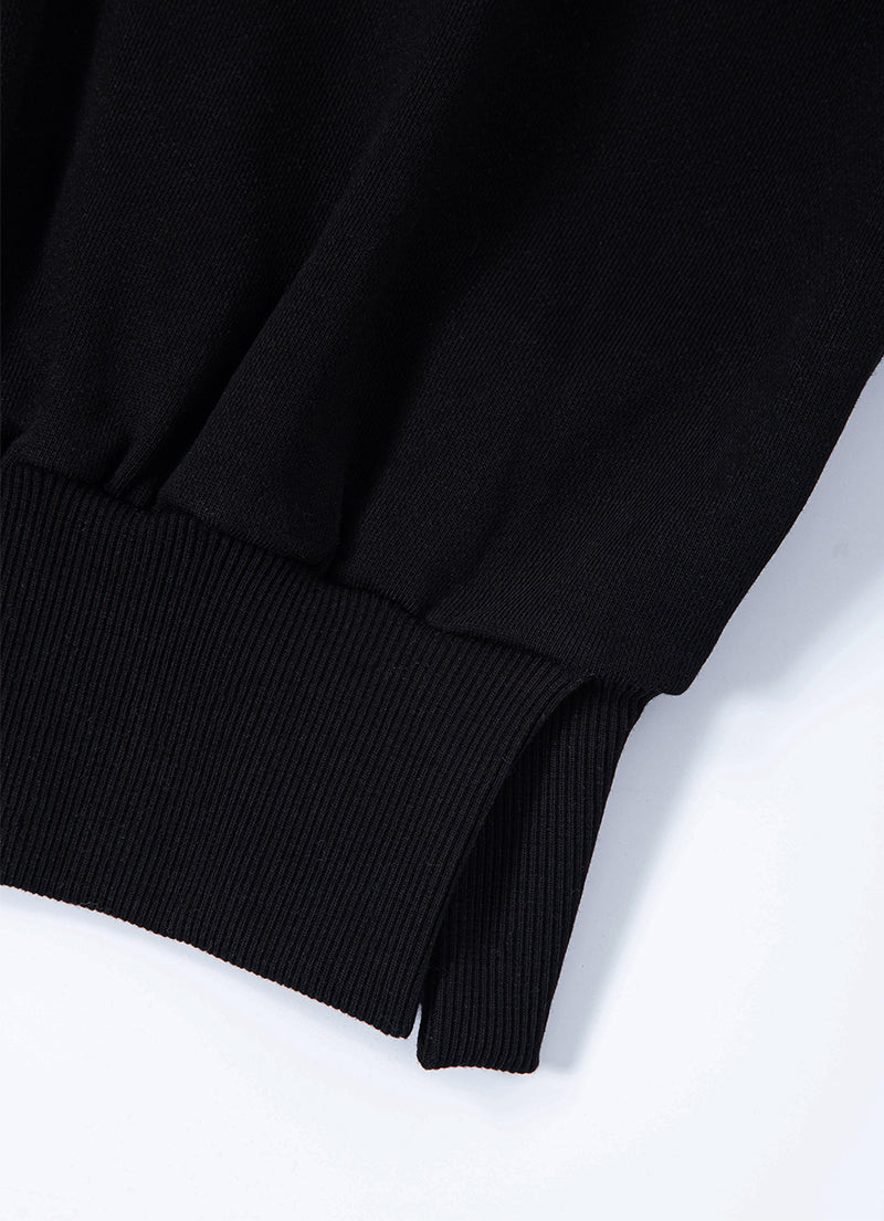 ASON MANDY SWEATSHIRT BLACK