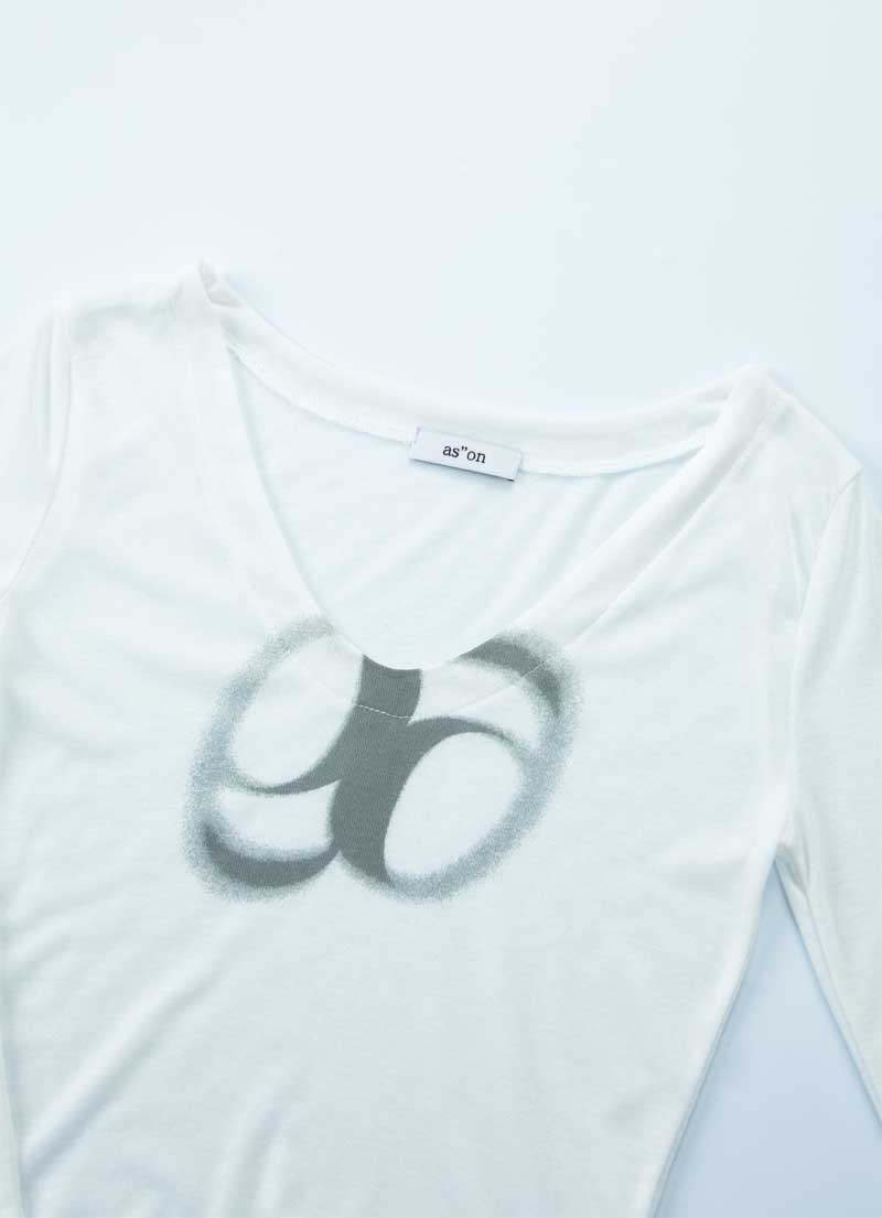 ASON SEE-THROUGH TEE