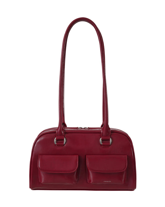 Standoil chubby bag in red wine