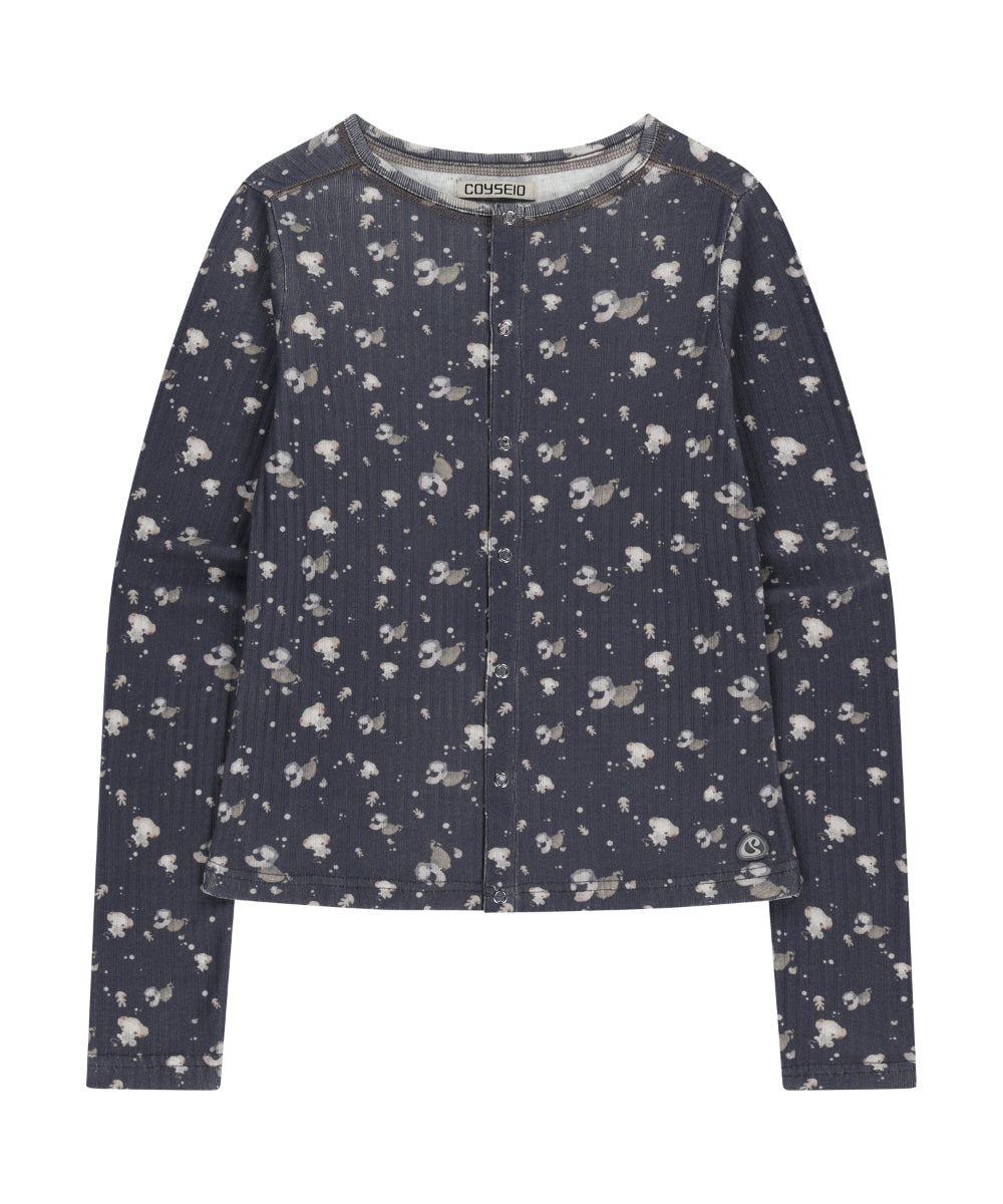 COYSEIO COTTON CUDDLE LONGSLEEVES NAVY