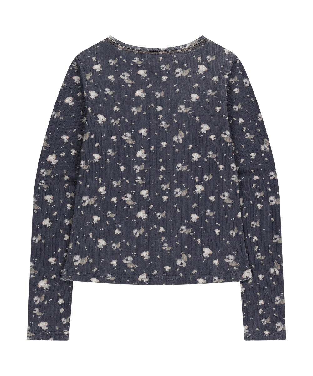 COYSEIO COTTON CUDDLE LONGSLEEVES NAVY