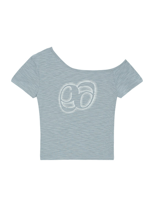 ASON KIKI SLIM TEE LIGHT BLUE [WINTER WEARS]