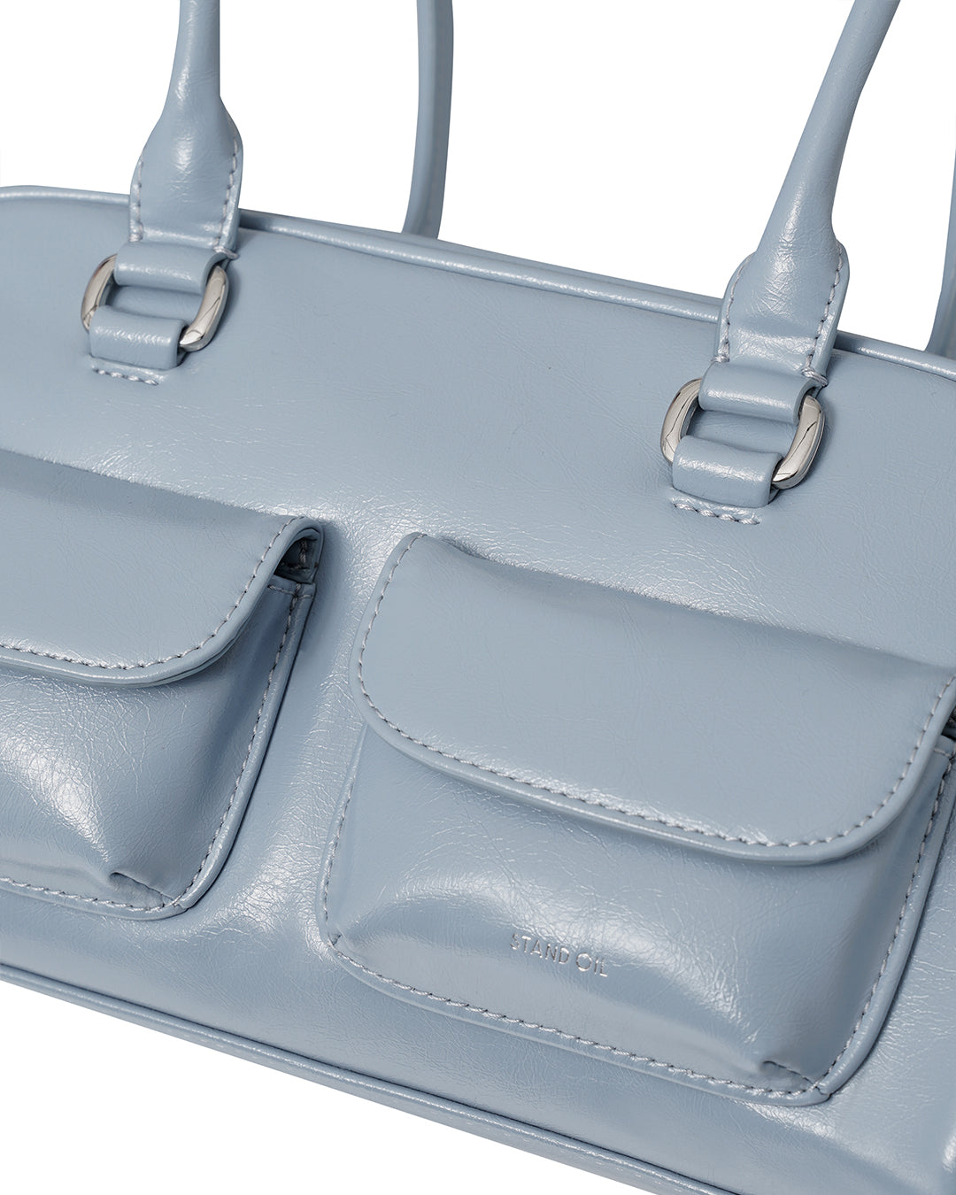 Standoil chubby bag in sky blue