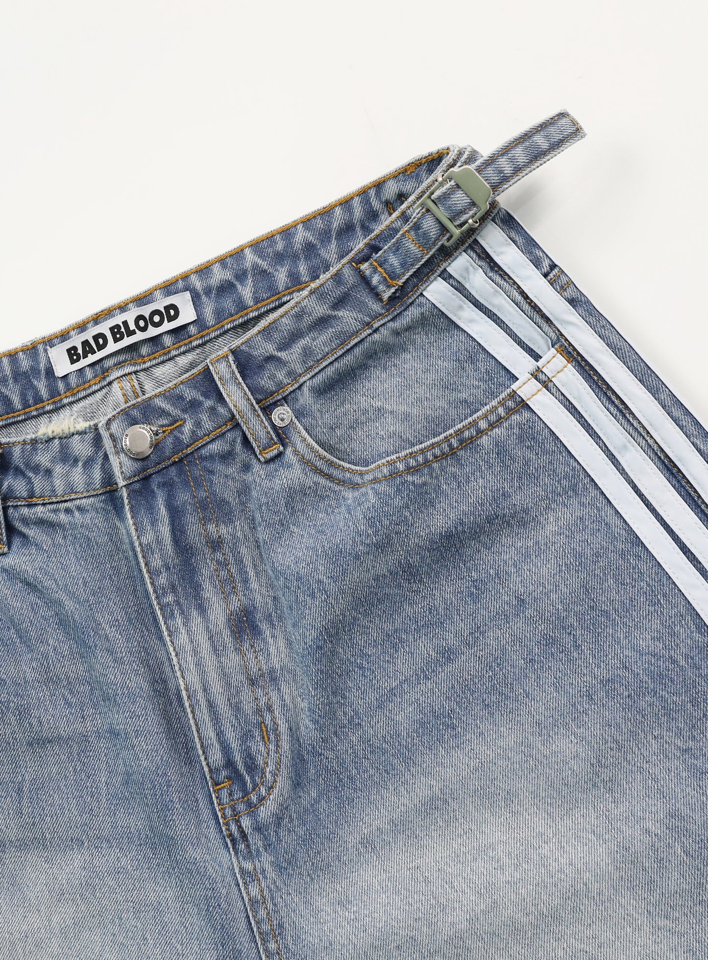 Billy Track Bermuda Jeans Blue
