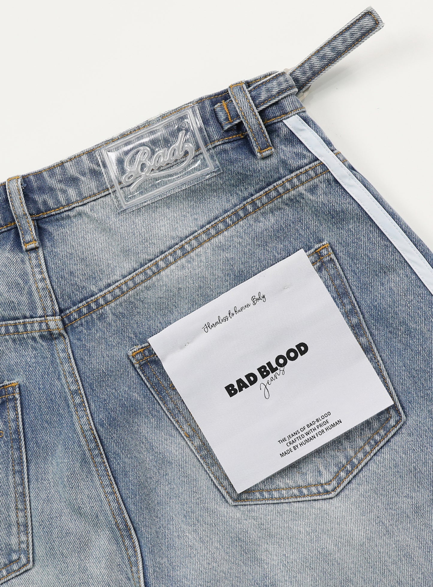 Billy Track Bermuda Jeans Blue