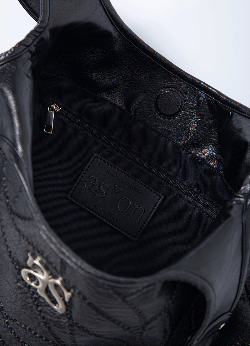 ASON BEKKY SHOULDER BAG BLACK