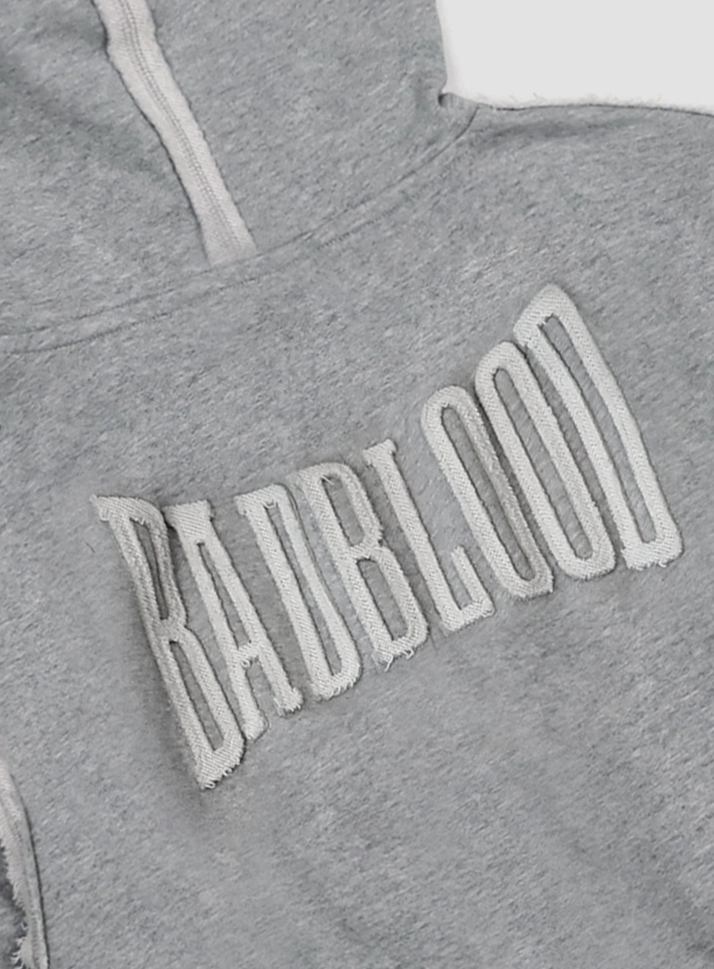 Low Edge Hoodie Slim Fit - Grey