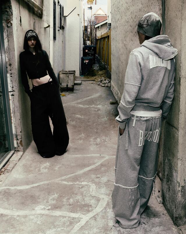 Low Edge Convex Jogger - Grey