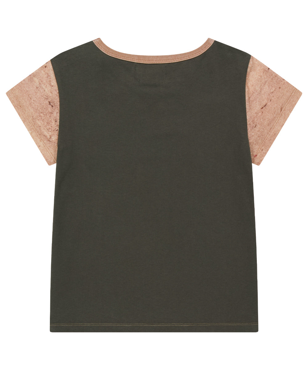 COYSEIO X BLYTHE SCENIC GRAPHIC T-SHIRT ASH BROWN