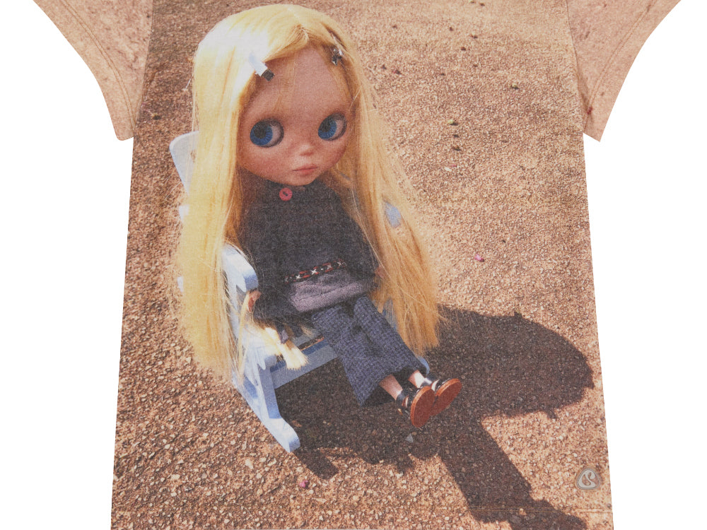 COYSEIO X BLYTHE SCENIC GRAPHIC T-SHIRT ASH BROWN