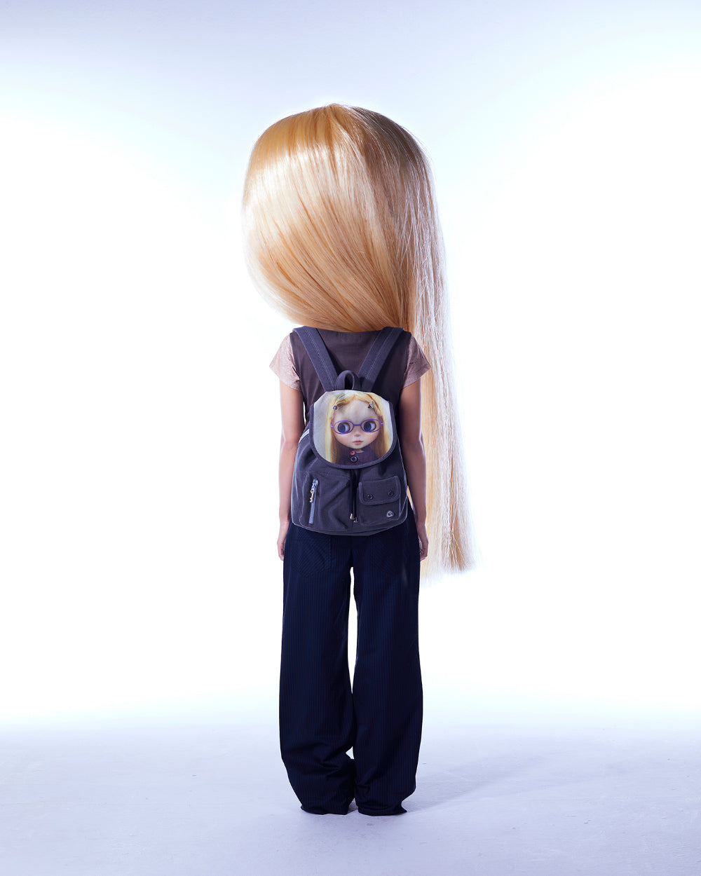 COYSEIO X BLYTHE SCENIC GRAPHIC T-SHIRT ASH BROWN