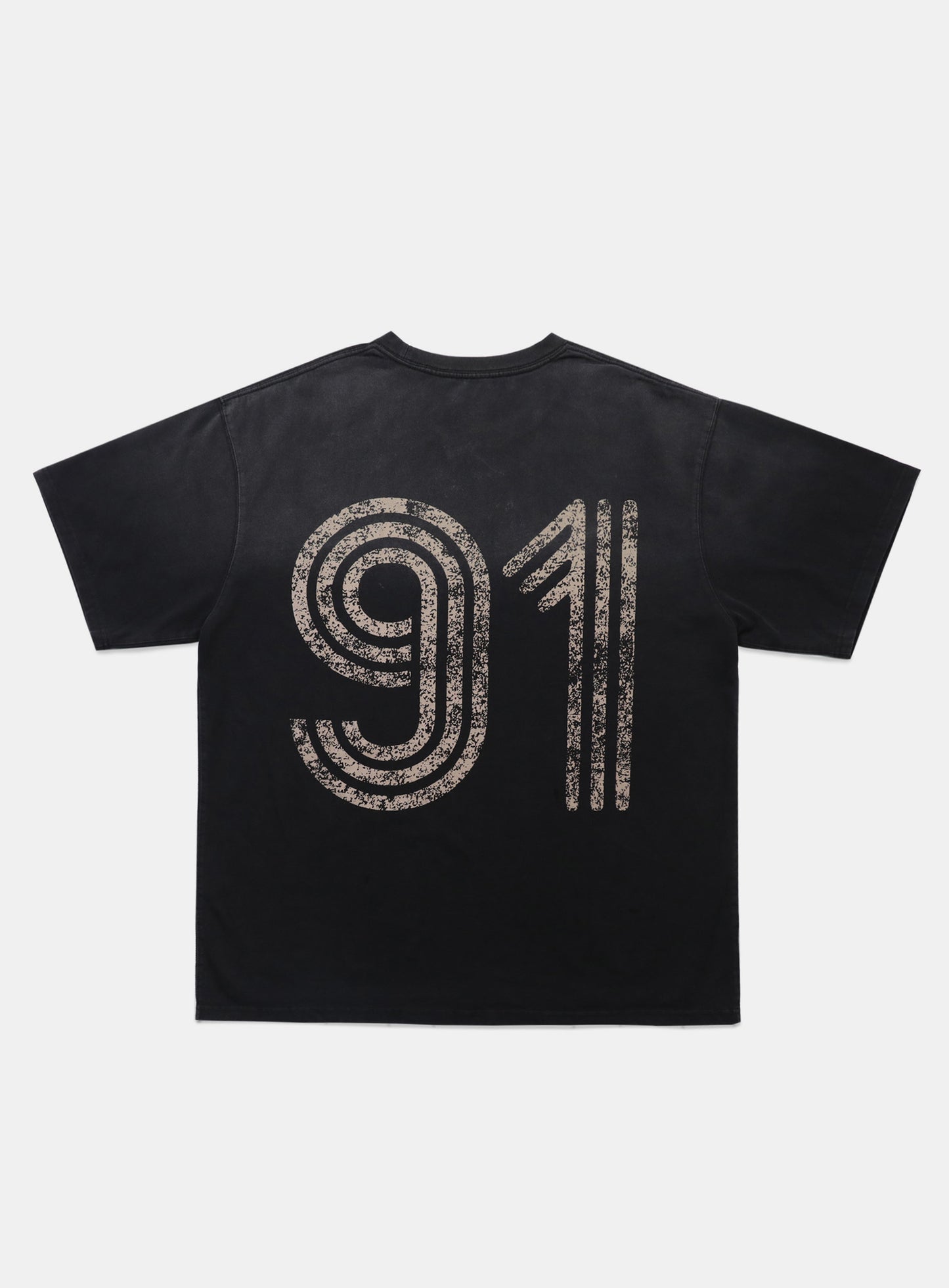 Sun Faded 2 1/2 T-Shirt Black