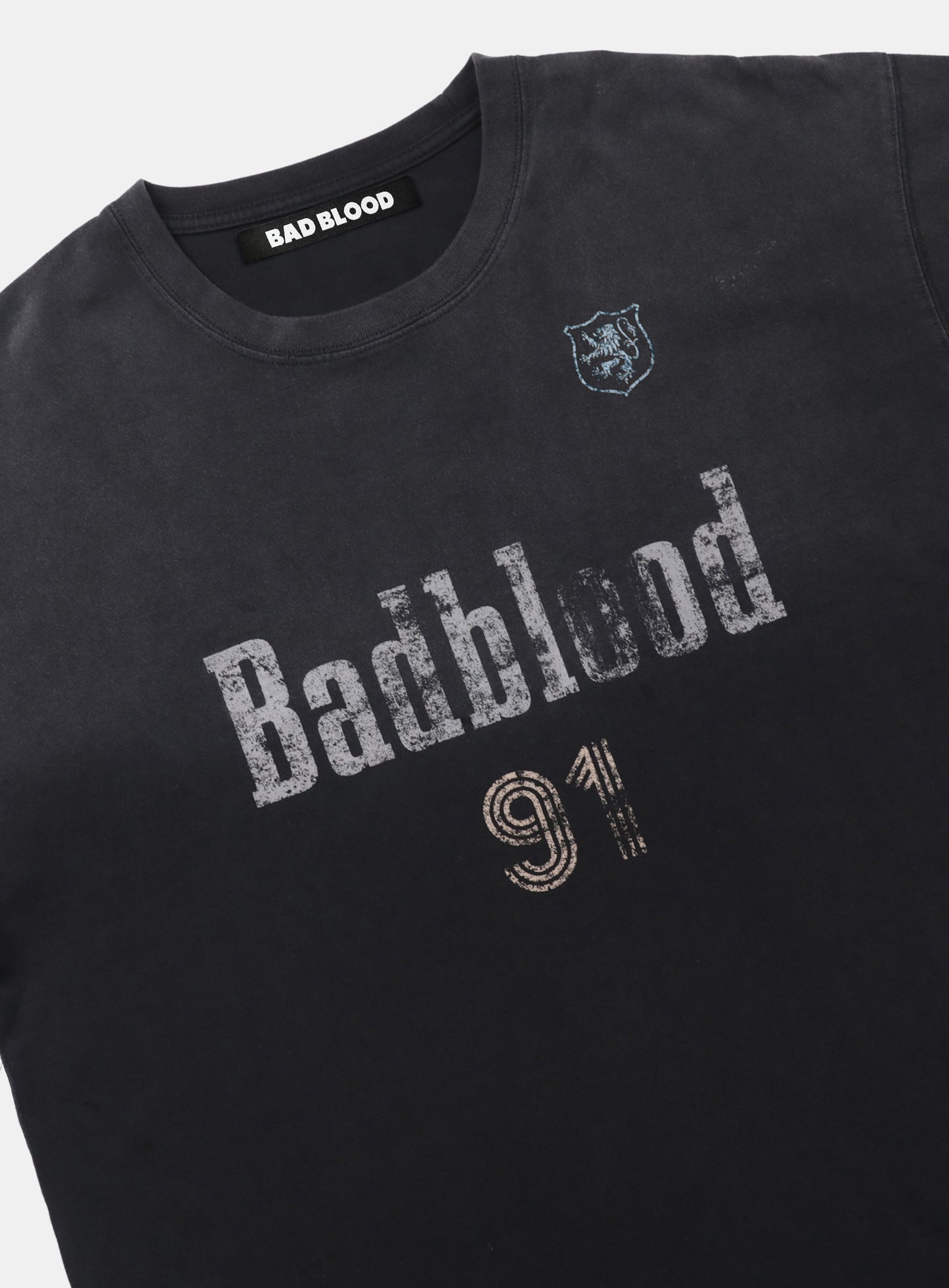 Sun Faded 2 1/2 T-Shirt Black