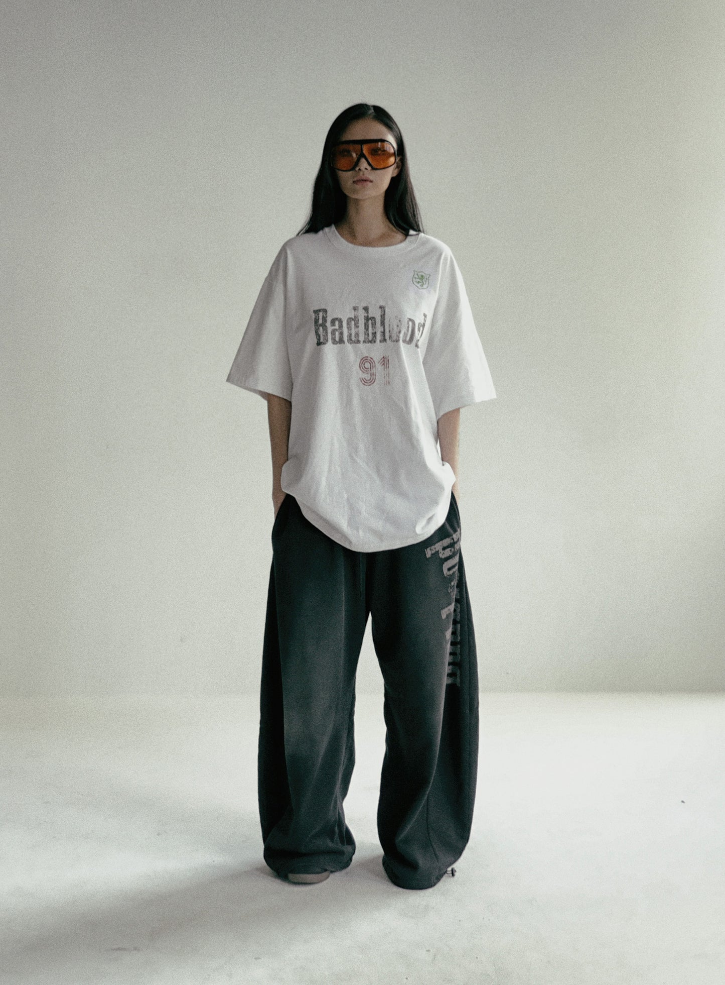 Sun Faded 2 1/2 T-Shirt White
