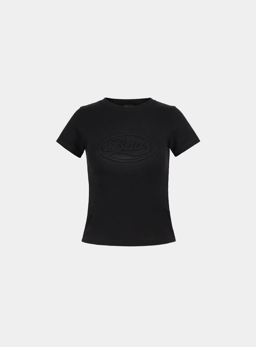 Oval Logo T-Shirt Black