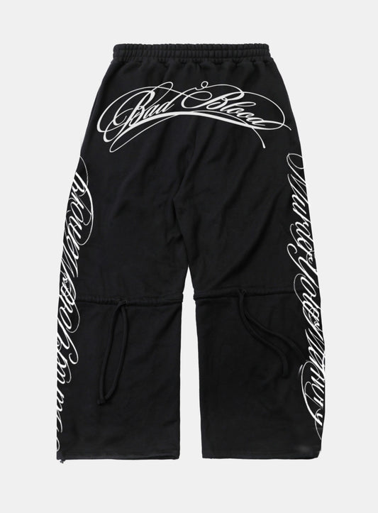 Dark Classic MYM 2-Way Curved Jogger Trousers - Black