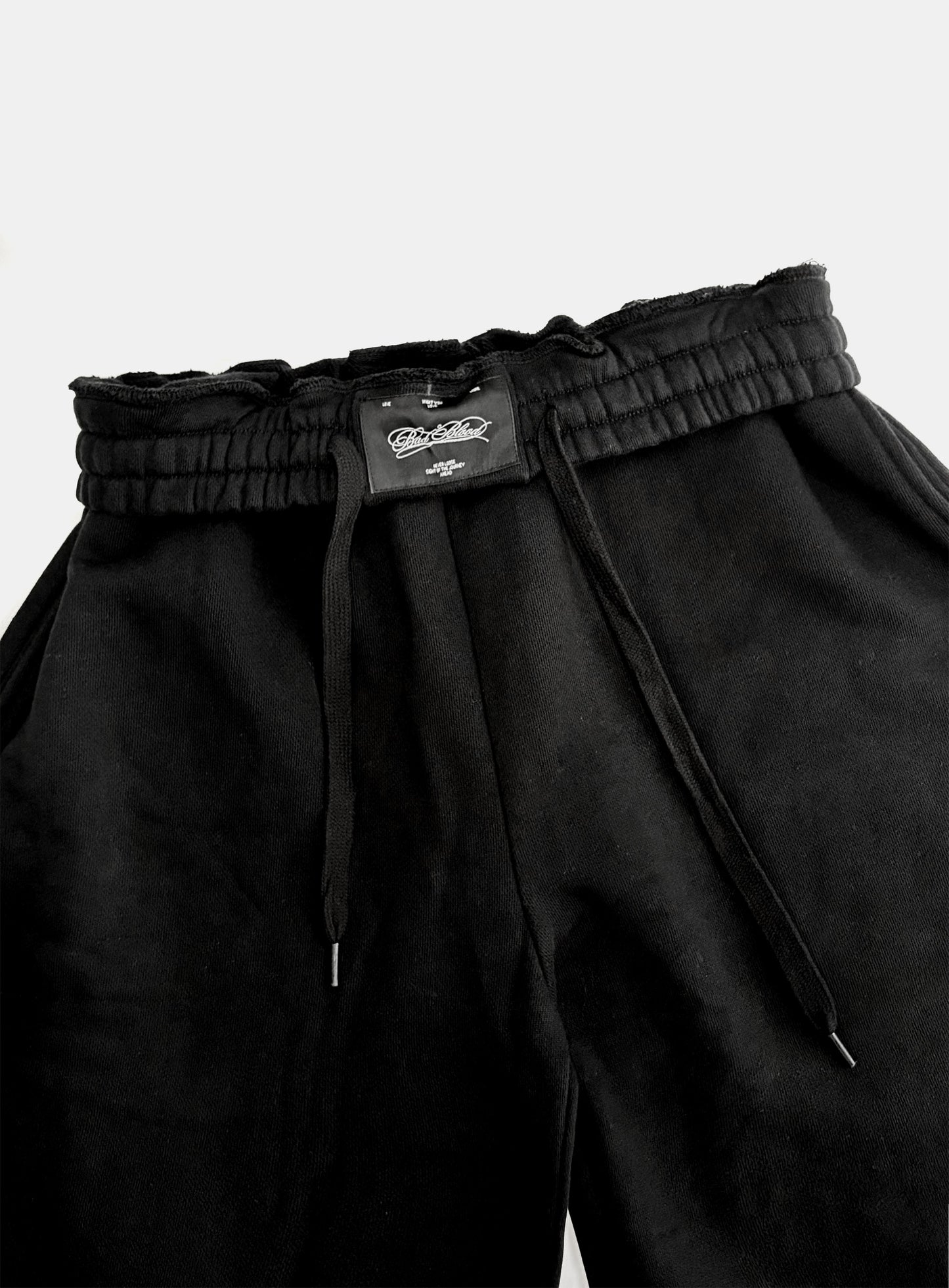 Dark Classic MYM 2-Way Curved Jogger Trousers - Black