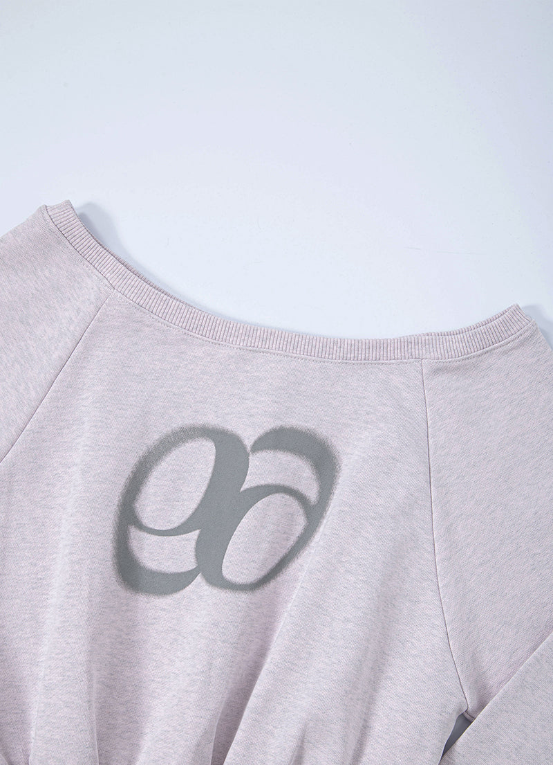 ASON MANDY SWEATSHIRT PINK