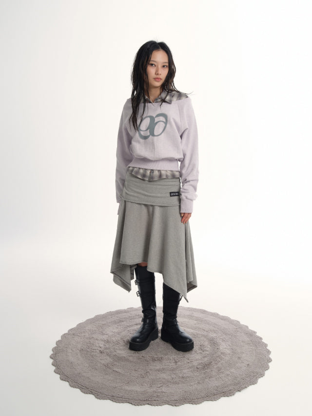 ASON MANDY SWEATSHIRT PINK