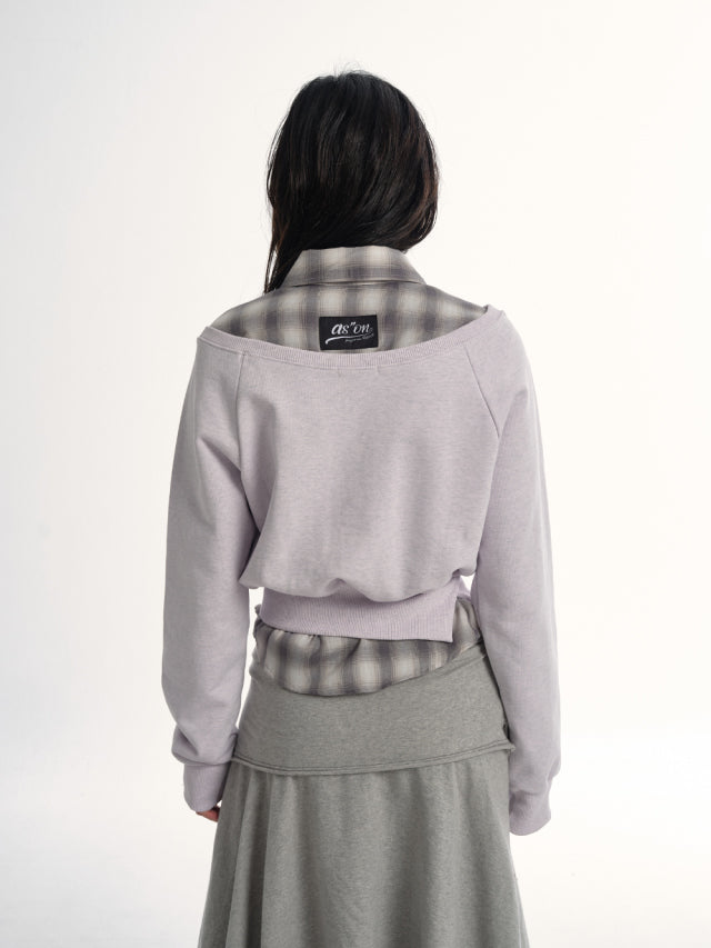 ASON MANDY SWEATSHIRT PINK