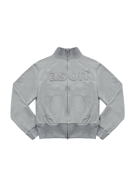 ASON BAY SWEAT ZIP-UP GREY