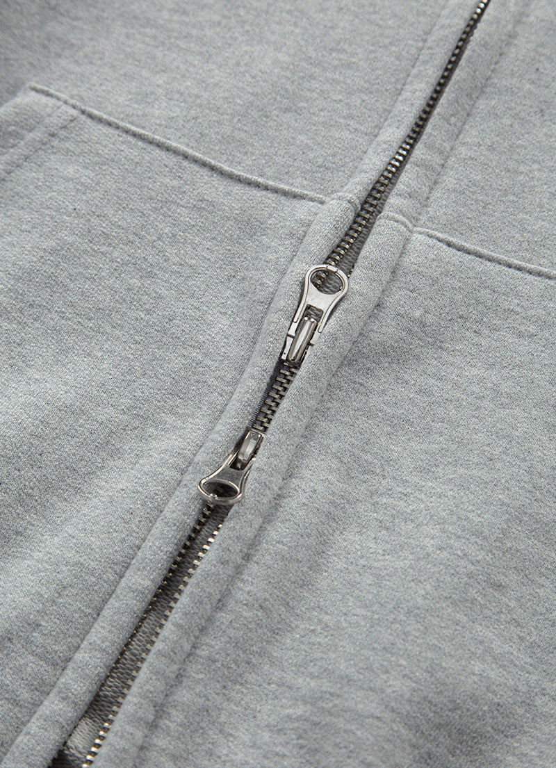 ASON BAY SWEAT ZIP-UP GREY