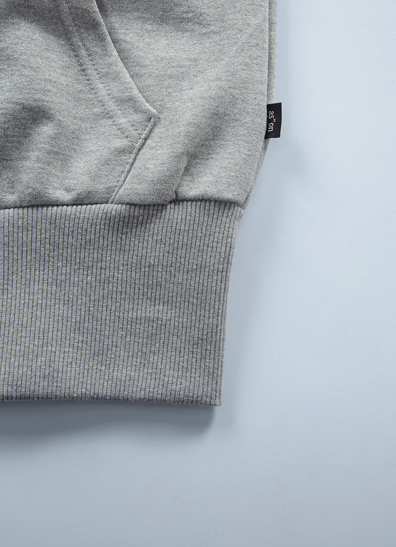 ASON BAY SWEAT ZIP-UP GREY